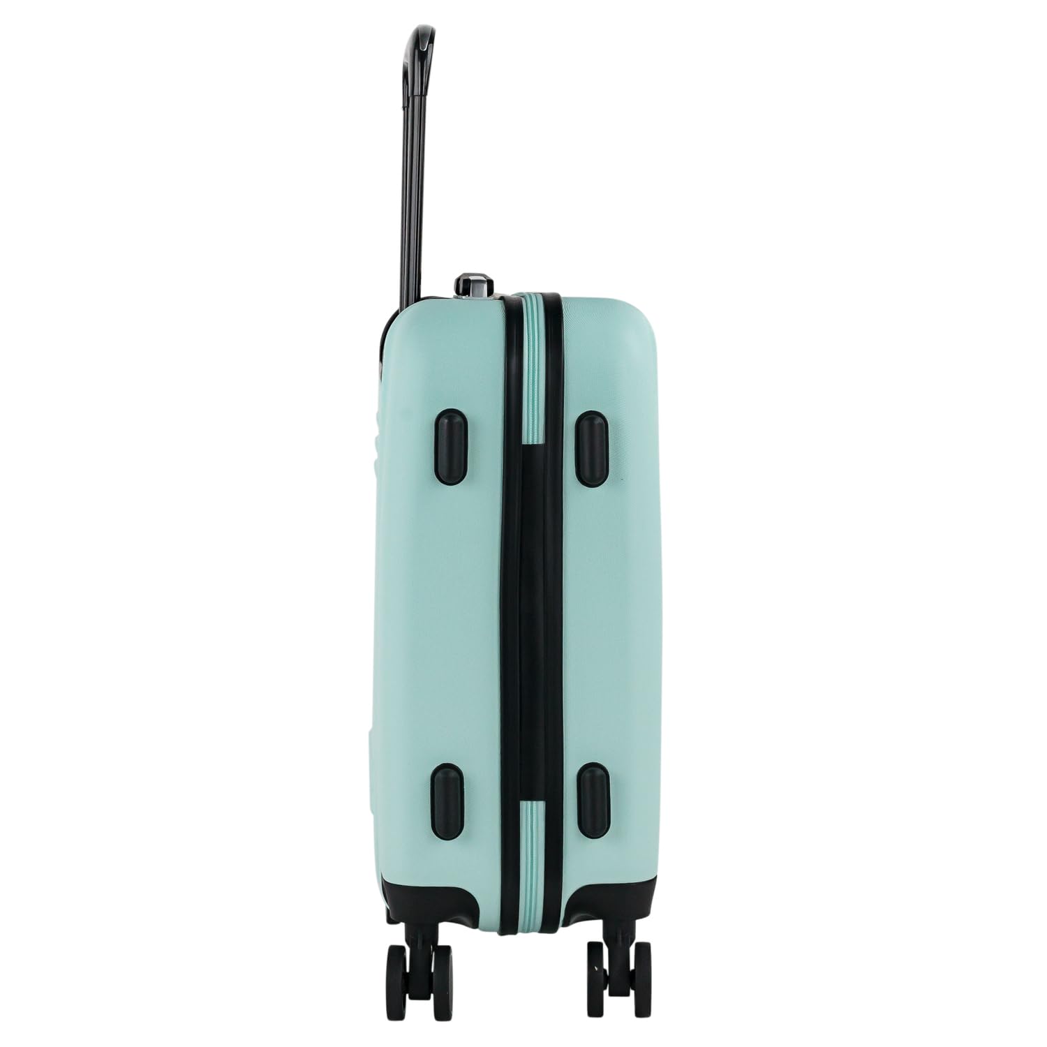 ITACA - Maleta de Cabina 55x40x20 - Maletas De Viaje Cabina Rígidas Trolley con 4 Ruedas Dobles para Avion Ligera Equipaje De Mano Candado de Combinación. Compatible Ryanair, Verde Menta — view 9