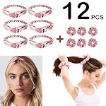 12Pcs Womens Satin Headband Silk Hairband Fashion Headbands Silky Hairbands Head Bands Hair Wraps Gifts Scrunchy - Image 4