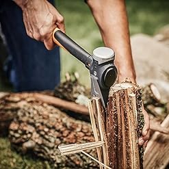 Alternative view of Fiskars Pro IsoCore Maul - 2.5-Pound Wood Splitter for Small Size Logs and Kindling with Shock-Absorbing Handle - Black/Orange