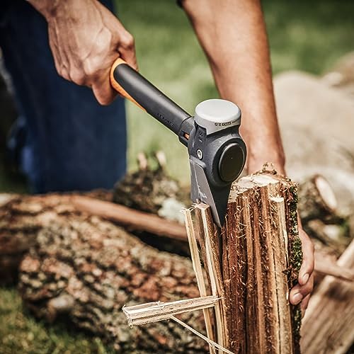 Fiskars Pro IsoCore Maul - 2.5-Pound Wood Splitter for Small Size Logs and Kindling with Shock-Absorbing Handle - Black/Orange - Image 3