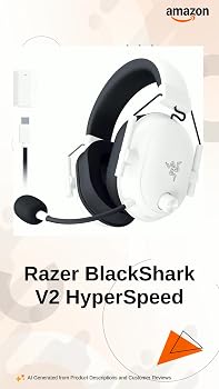 Razer BlackShark V2 HyperSpeed - Wireless Ultra-Lightweight