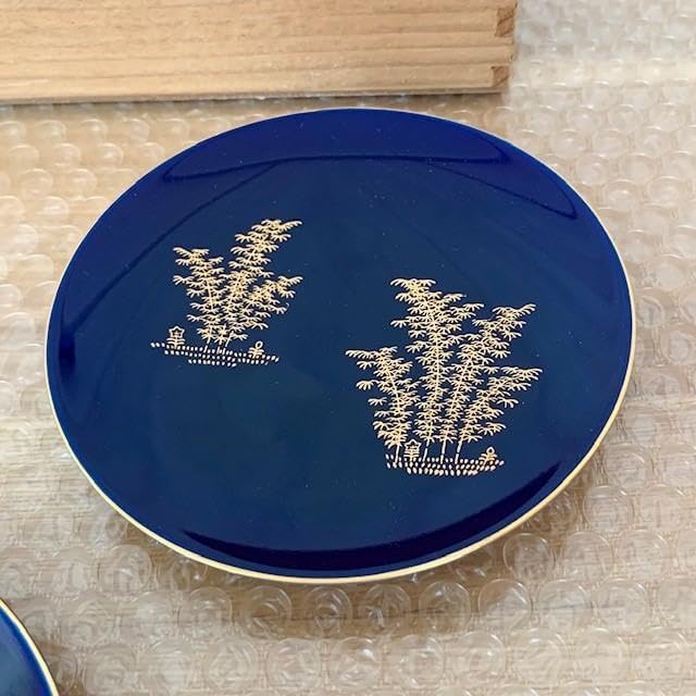 8客セット 華山 長角皿 長皿 トレー 在銘 和食器 料亭 旅館 割烹 8客