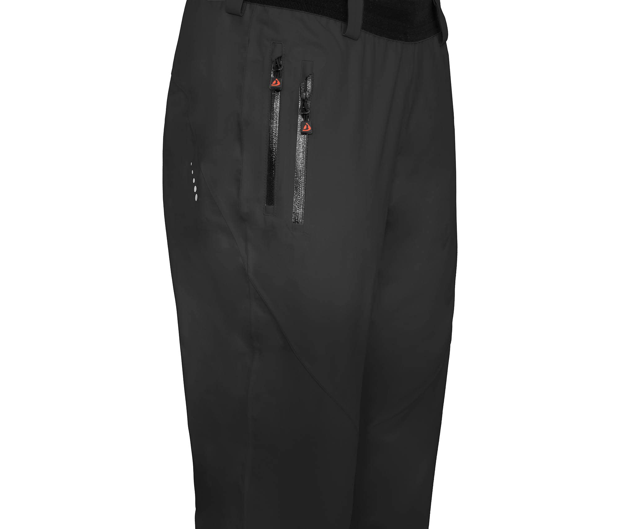 Bergson VERDAL Thermo | Damen (Über-) Regenhose - Funktionelle Damen Thermo- & Regen-Überhose aus recyceltem Material, Normal-/Kurz-/Langgrößen, 100% wasserdicht (20.000 mm Wassersäule) & Winddicht,