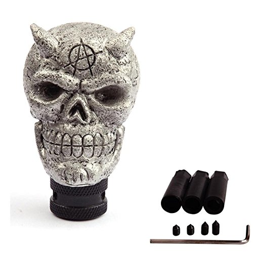 Newest Devil Skull Shift Knob Car Manual MT Gear Shift Knob Shifter