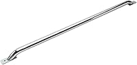 Westin 50-2030 Platinum Oval Bed Rails for Silverado Sierra Ram F150 5.5' Bed - Polished Stainless Steel No-Drill Install
