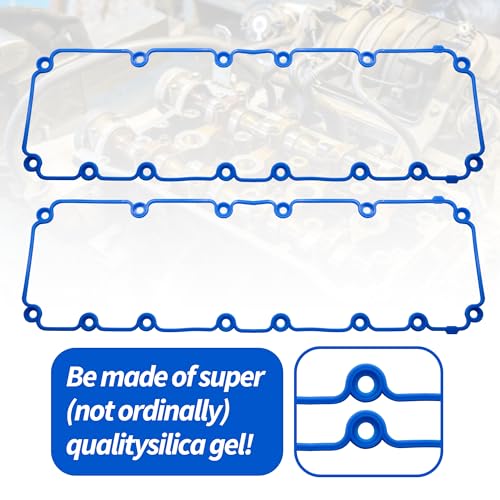 Image of HiSport VS50481R Valve Cover Gasket Set - Compatible with Ford Crown Victoria E-150 E-250 E-350 F-150 F-250 F-350 Mustang Lincoln Navigator Mercury Grand Marquis 1996-2004 - Replaces F6AZ6584DA