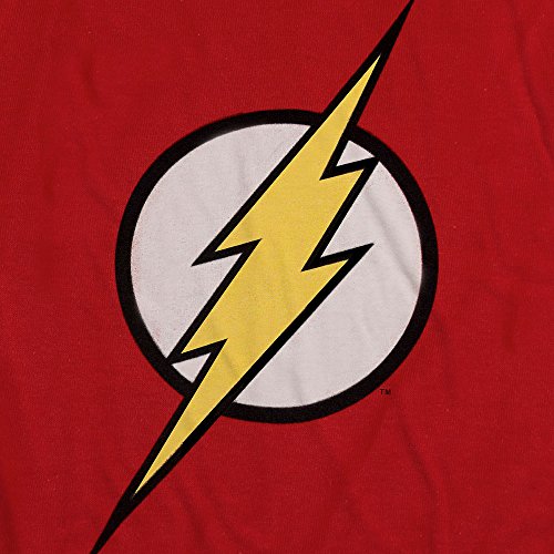 Youth Flash Lightning Bolt Logo T Shirt For Boys & Stickers (Small) Red #TOP4