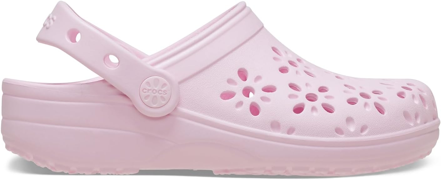 Crocs Kids' Classic Floral Design Clogs - Image 5
