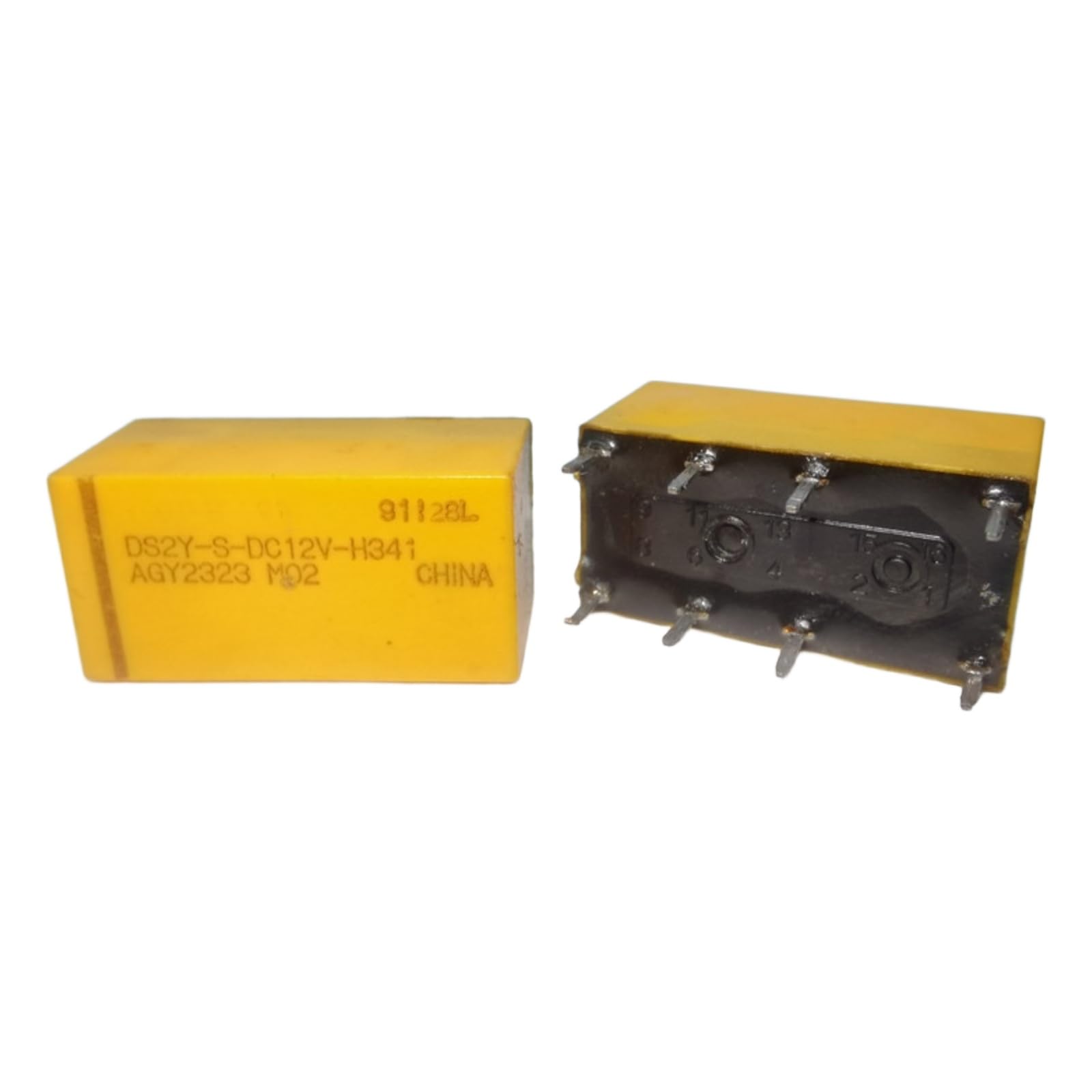 Relais DS2Y-S-DC5V miniature pour circuit imprimé 5V de signalisation - 6