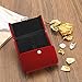 Create idea Velvet Bangle Case Double Open Bracelet Box Jewelry Gift Organiser Square Display Holder for Proposal Engagement Wedding Jewelry Gift 10x10x4cm Red