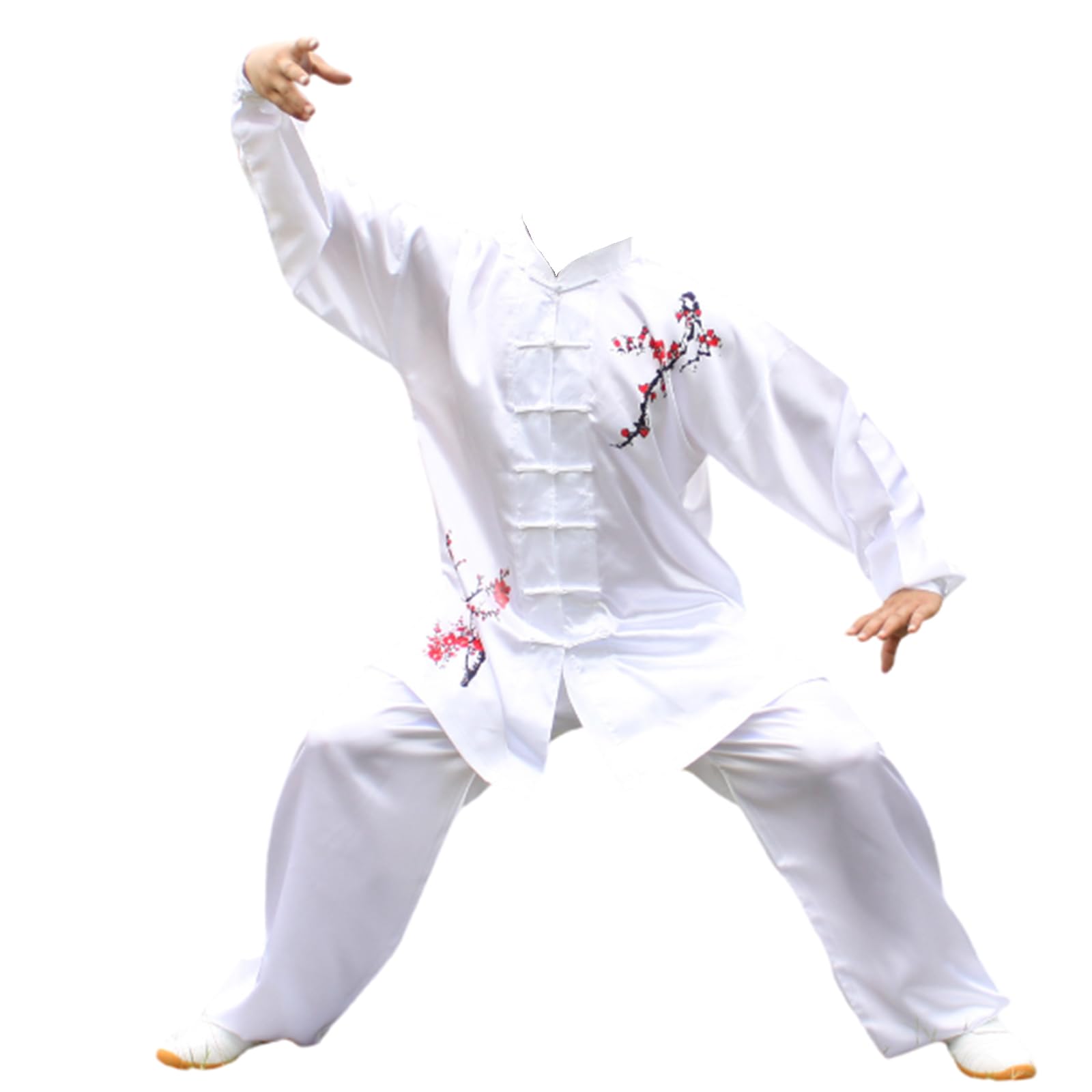 Chaoyilian Kung Fu Uniform,Tai Chi Uniform Shirt,Men'S And Women'S Kungfu Suits,Morning Exercises Kung Fu Clothing,Lightweight,Easy To Wear,For Morning Exercise,Tai Chi,Kung Fu