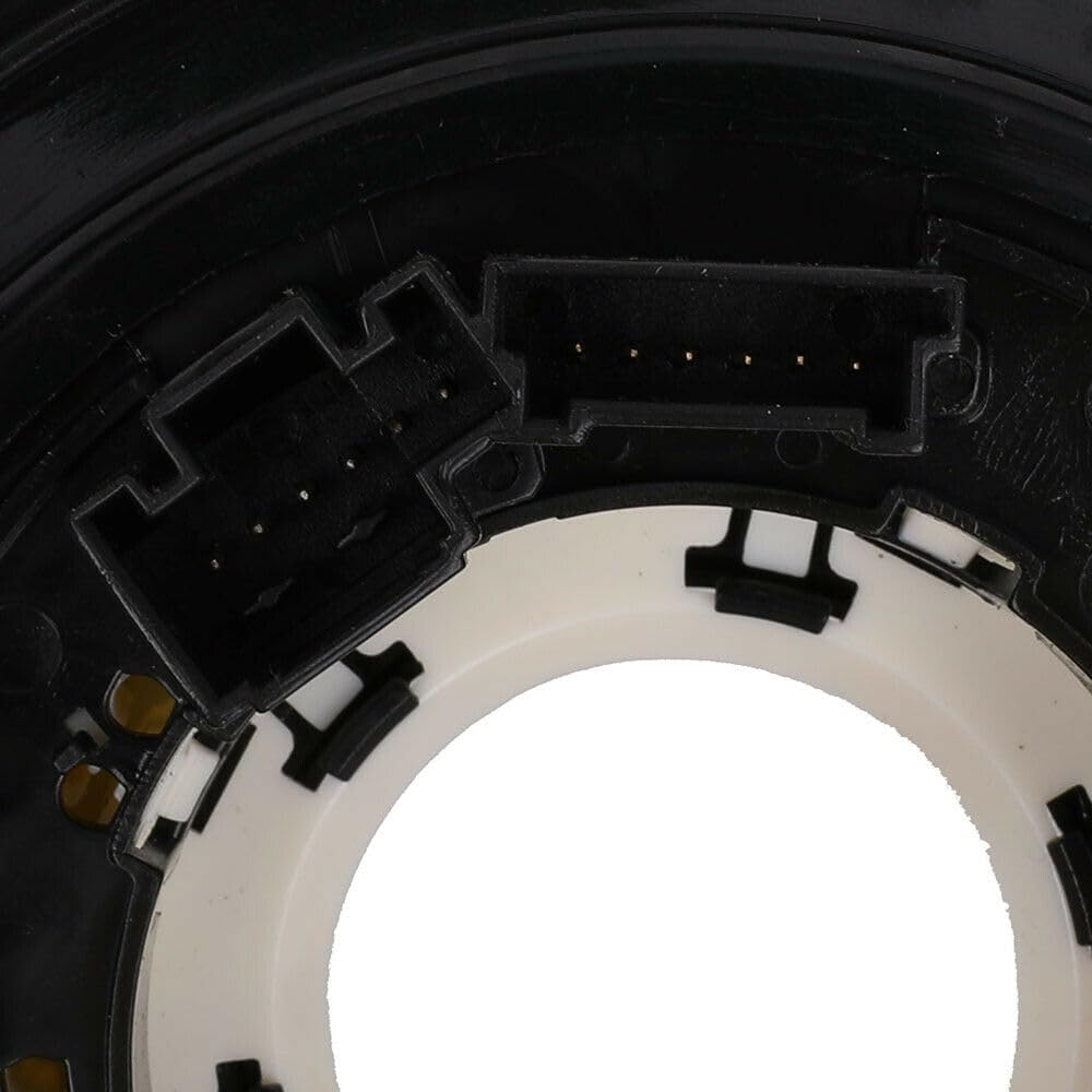 Partsline Contacteur tournant compatible avec Série 1 E81-E88, Série 3 E90-E93, X1 E84, X5 E70, X6 E71-E72, Z4 E89 équivalent à 61316928042, 61316989557