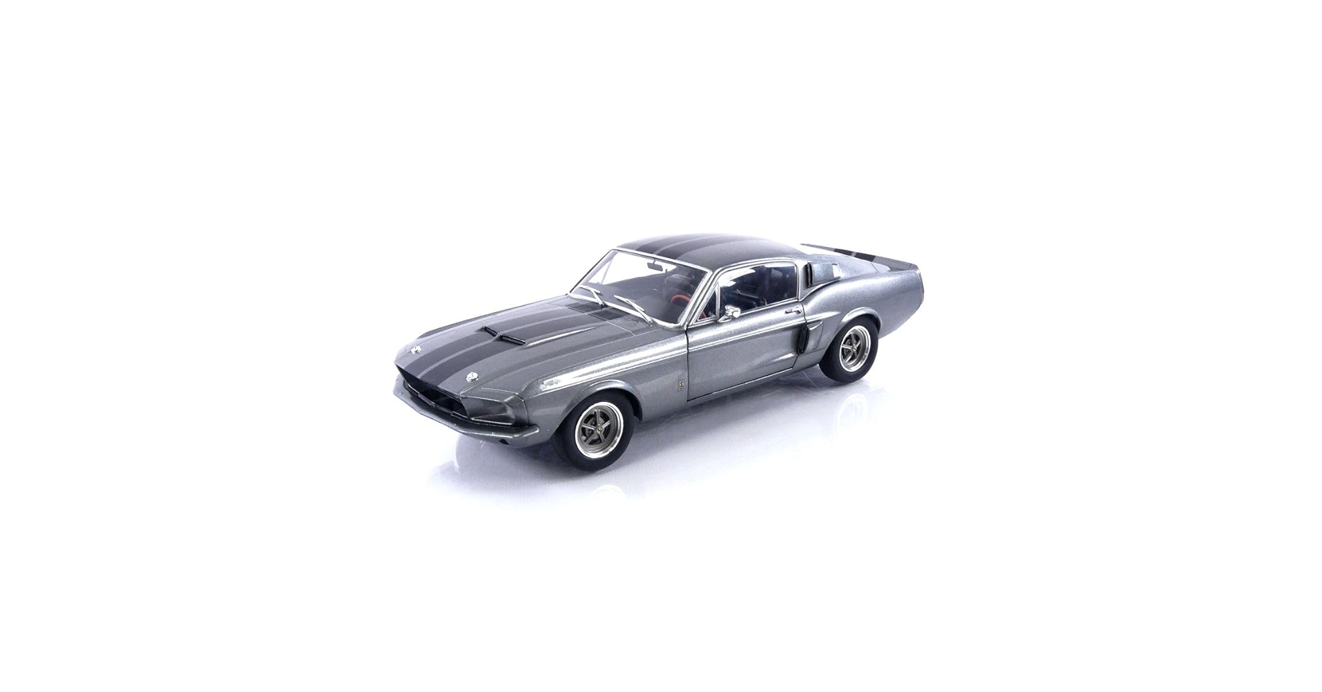 Amazon.com: Solido - 1:18 1967 Shelby GT500 - Grey & Black