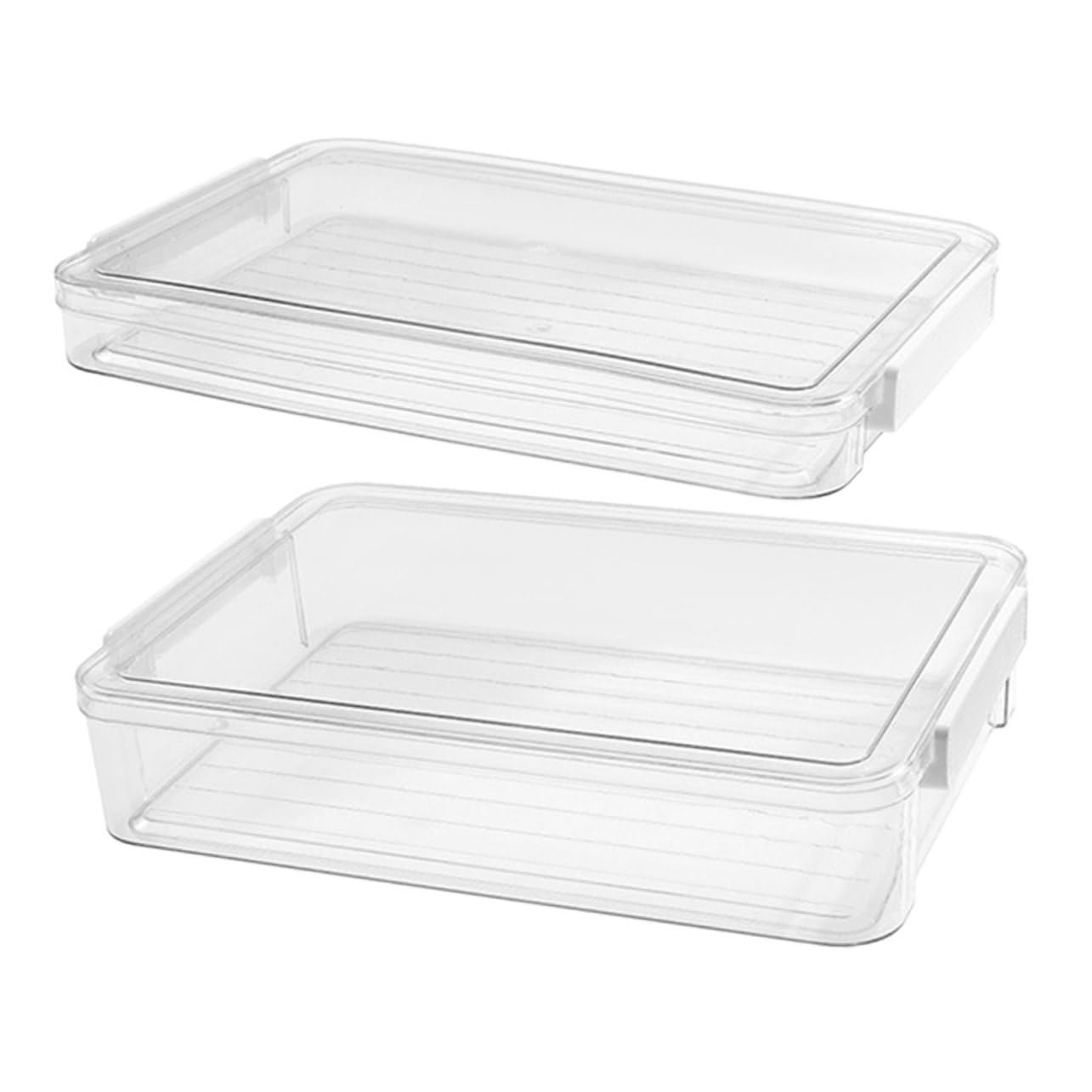 VILLCASE 2 Stück-pack Dokumentenbox aus Pet für A4-papiere Papierorganizer Hält Unterlagen Trocken und Ordentlich für Büro und Schule