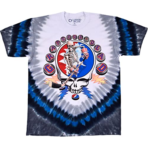 Liquid Blue Grateful Dead Ny Strangers SYF Hockey,Multicolor,Small