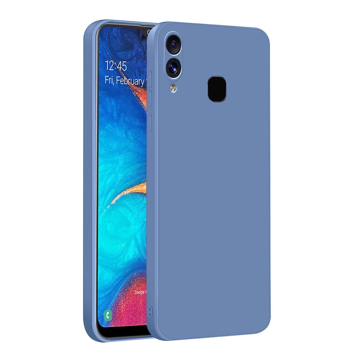 LIRAMARK Silicone Soft Back Cover Case for Samsung Galaxy A20 / A30 / M10s (Blue) (B0BBVCF2DS) Amazon Price History, Amazon Price Tracker