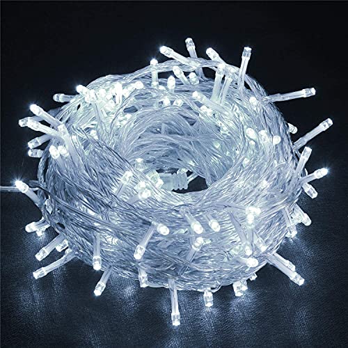 Image of 12 Meter LED Pixel String Light 40 ft for Diwali, Christmas Home Decoration. Heavy Duty Copper Led Pixel String Light Rice String(White)-Pack of 1
