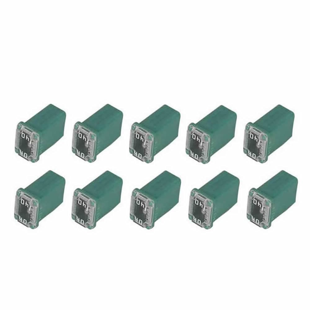 10 Pc Automotive MCASE Mini Box Shaped Cartridge Fuse Kit