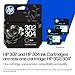 HP 302/304 Black Original Ink Cartridge (B7RT7AE) - Works printers: DeskJet 1110, 2130, 3630, 2600 & 3700, OfficeJet 3830, 4650, ENVY 4520 series, 5020, 5030, 5032