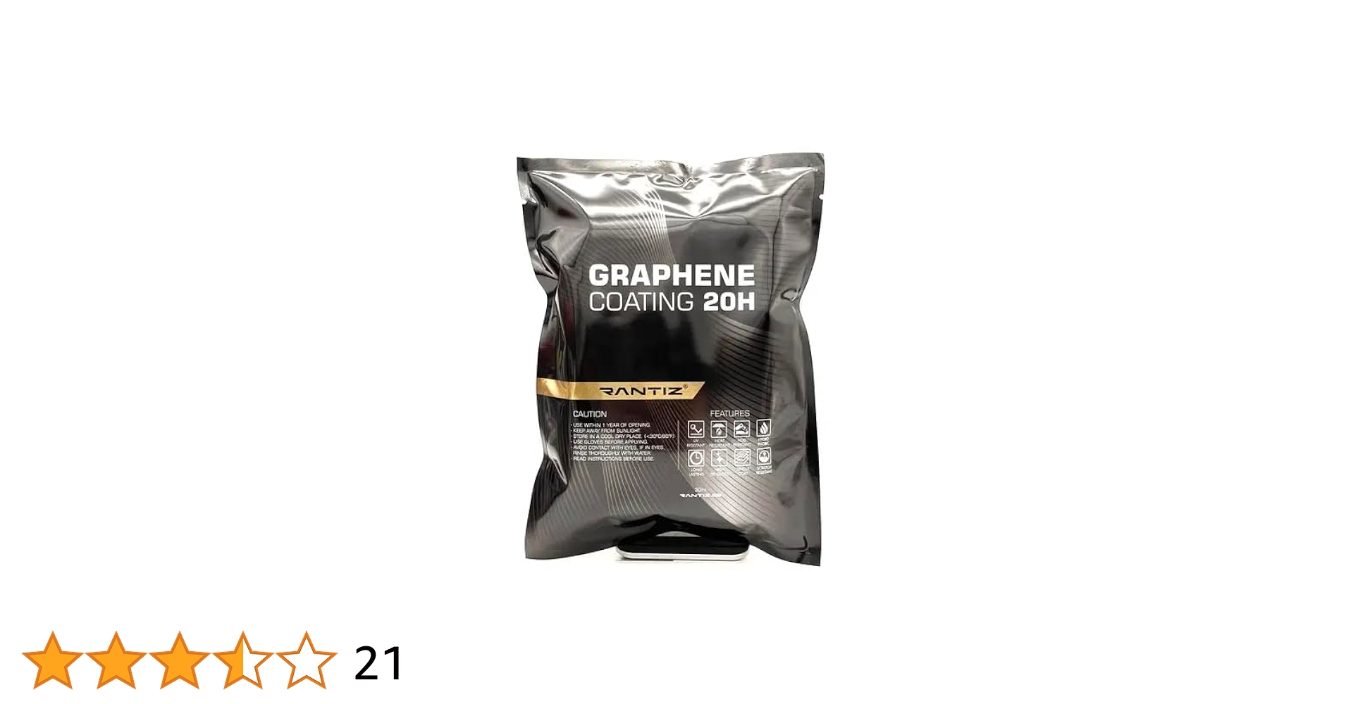 Rantiz ランティス グラフェンコーティング 硬化型30ml Rantiz graphene coating hard グラフェンコーティング20H 30ml