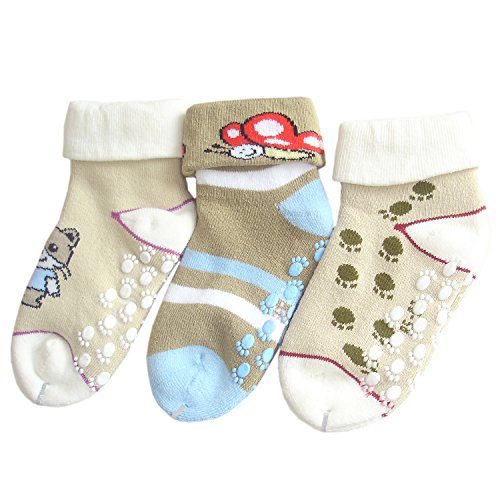 Calzini di spugna con cuciture piatte per bambino