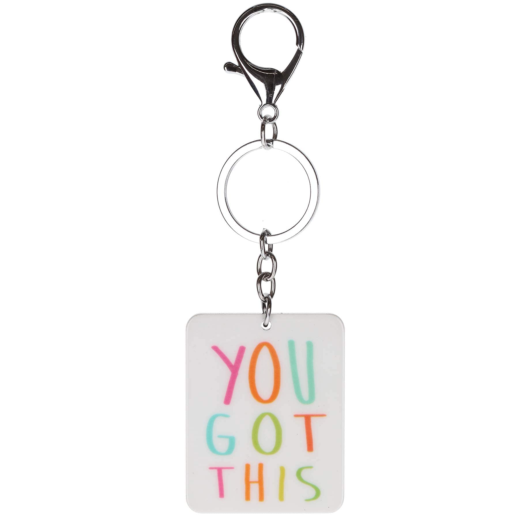 Inspiring Quotes Novelty Keyring Bag Tag Charm