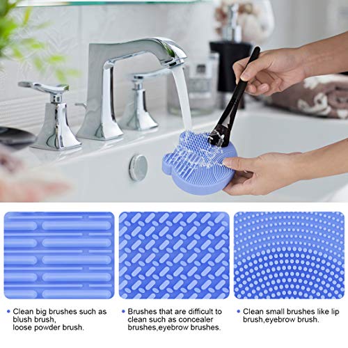 Brush-Cleaning-MatColor-Removal-Sponge2-in-1-Silicone-Brush-Cleaning-Mat-with-Holder-for-StorageAir-Dry-BrushesClean-Makeup-Brushes-Instantly-Blue