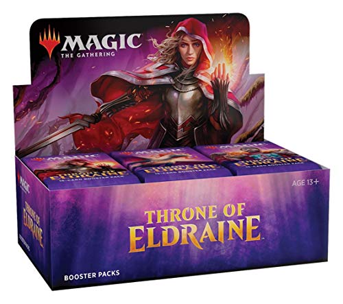 Preisvergleich Produktbild Magic The Gathering - Throne of Eldraine - Boosters / Displays Auswahl / English / Sammelkartenspiel TCG, Booster:12er