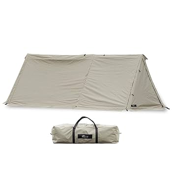 【開封済　美品】 DomanPark パップテント tc 　 ソロ ポリコットン Amazon.co.jp: DomanPark パップテント TC 軍幕 テント ソロ