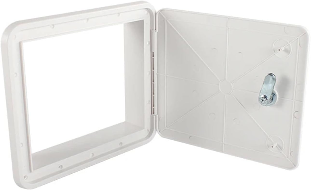 Camper Part White RV Caravan Hatch(Blue)
