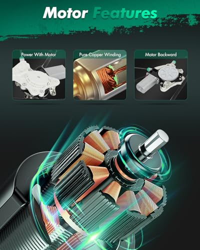 Image of SCITOO Power Window Regulator and Motor fit for 2007 2008 2009 2010 2011 2012 2013 2014 2015 2016 2017 for Jeep Compass Front Left Side 68002897AA