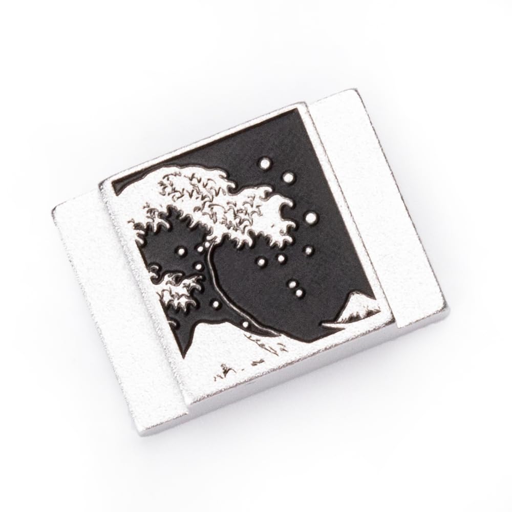 Dbzz Aluminum Alloy-For Sony Kanagawa Wave Pattern Camera Metal Hot Shoe Cover For Sony A1 A7c A7cr A7cii A7r A7m2 A7m3 A6700 A6600 A6500 A6400 A6300 (Aluminum Alloy-For Sony)