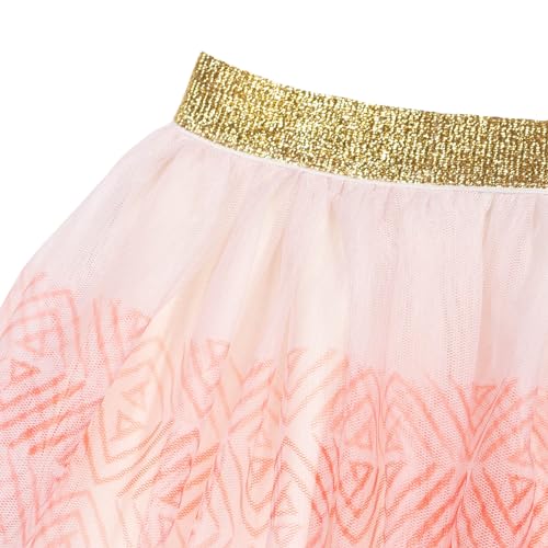 Image of Disney Princess Girls' T-Shirt and Tutu Skirt Set with Scrunchie Toddler to Big Kid