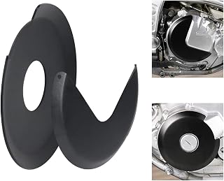 Xitomer Fit for DR650 Engine Guards with RTV Adhesive, Fit for DR650 1996-2015 2016 2017 2018 2019 2020 2021 2022 2023 2024, Engine Ignition Clutch Case Savers Guards (Black)