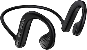 Open Bone Conduction Headphones Wireless Bluetooth 5.2 Headphones Waterproof Sports Noise Cancelling Headphones with Microphone asin的图片