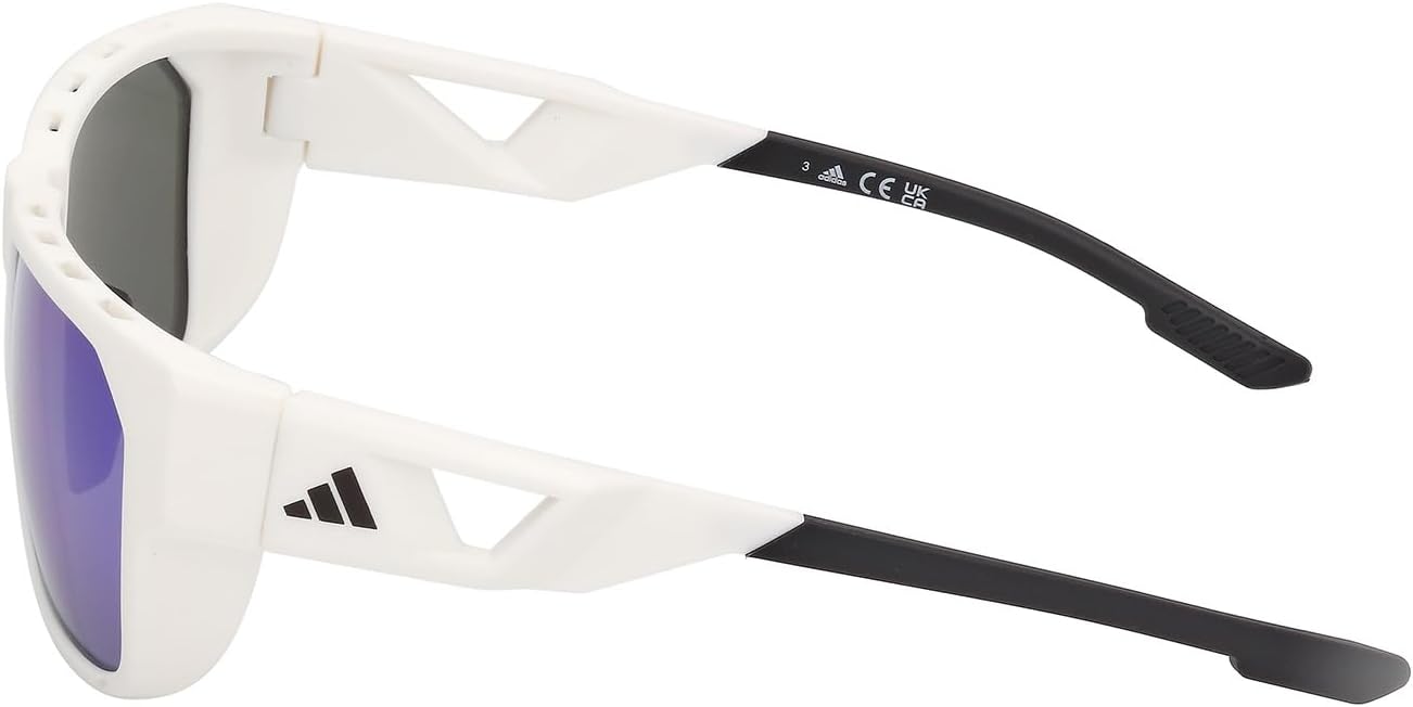Adidas Sport SP0102 21Q matte white 57/16/130 MAN Sunglasses