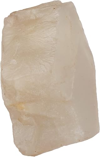 GEMHUB Cristal de piedra lunar blanca natural de 223.8 quilates y piedra preciosa áspera, piedra lunar certificada Egl, roca y mineral