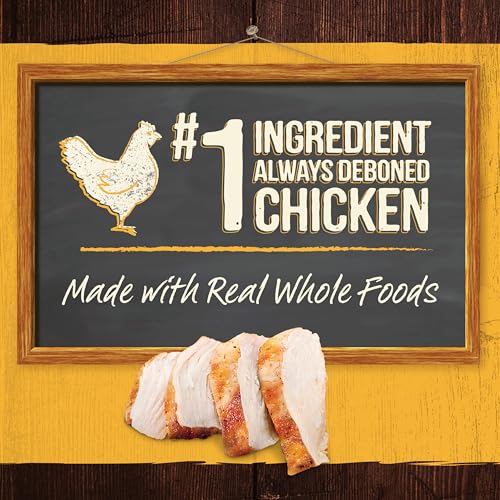 Image of Merrick Grain Free Premium And Natural Canned Dog Food, Soft And Healthy Wet Recipe, Real Chicken Dinner - (Pack of 12) 12.7 oz. Cans