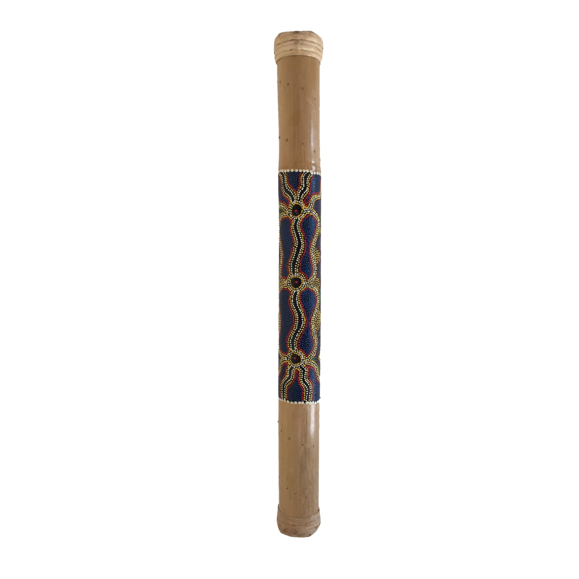 Jive Bamboo Rainstick, Percussion Musical Instrument Rain Stick Shaker - 24"