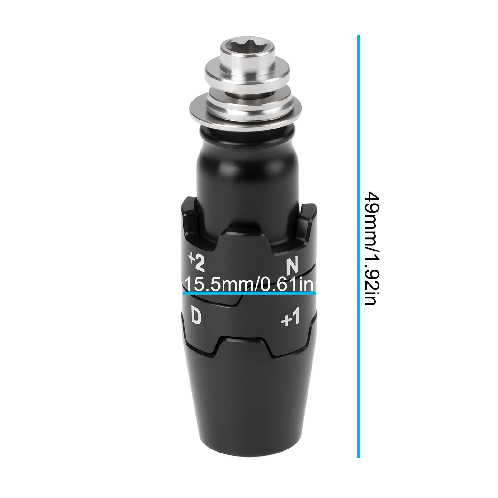 Adaptador de Varilla de Palo de Golf de 0,370 Pulgadas Compatible con Callaway Epic Flash Paradym Ai Smoke Apex Compatible con Reva
