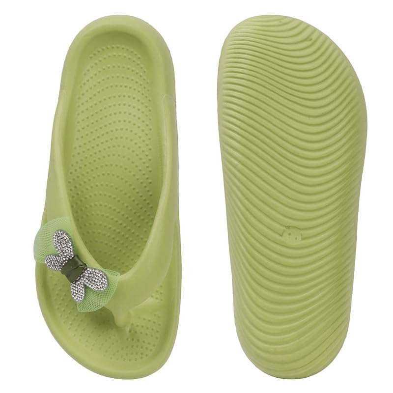 Image of Sukun womens Sukun Rib 05 Women's Soft Anti-skid Flip-flops Flip-Flop