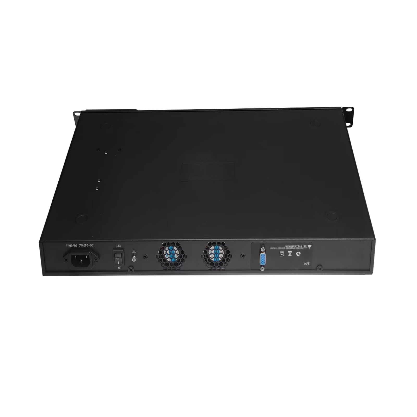 Firewall 1U 19 inch Appliance Network Rackmount Core i7 1165G7, 6 x i225V 2.5GbE LAN, Barebone, NO RAM, NO Storage, AES-NI, Router PC, OPNsense, Console GPIO, SIM Slot