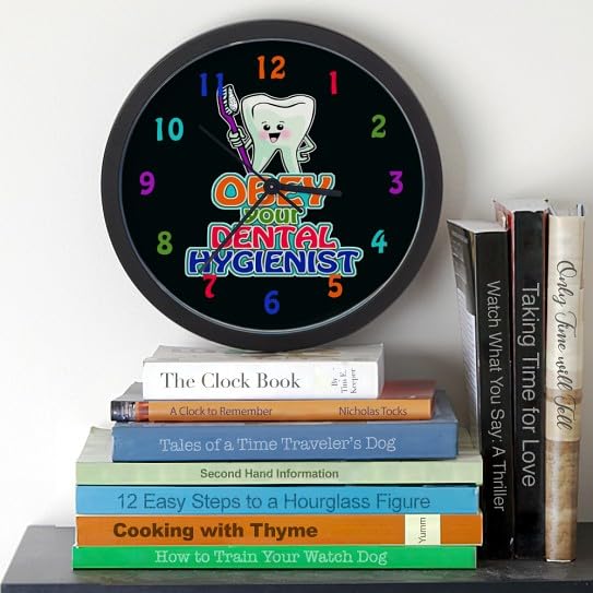 Reloj de pared analógico redondo 9.5 pulgadas CafePress miniatura 2