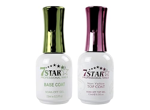 7 Star Esmalte de gel base y capa superior Duo