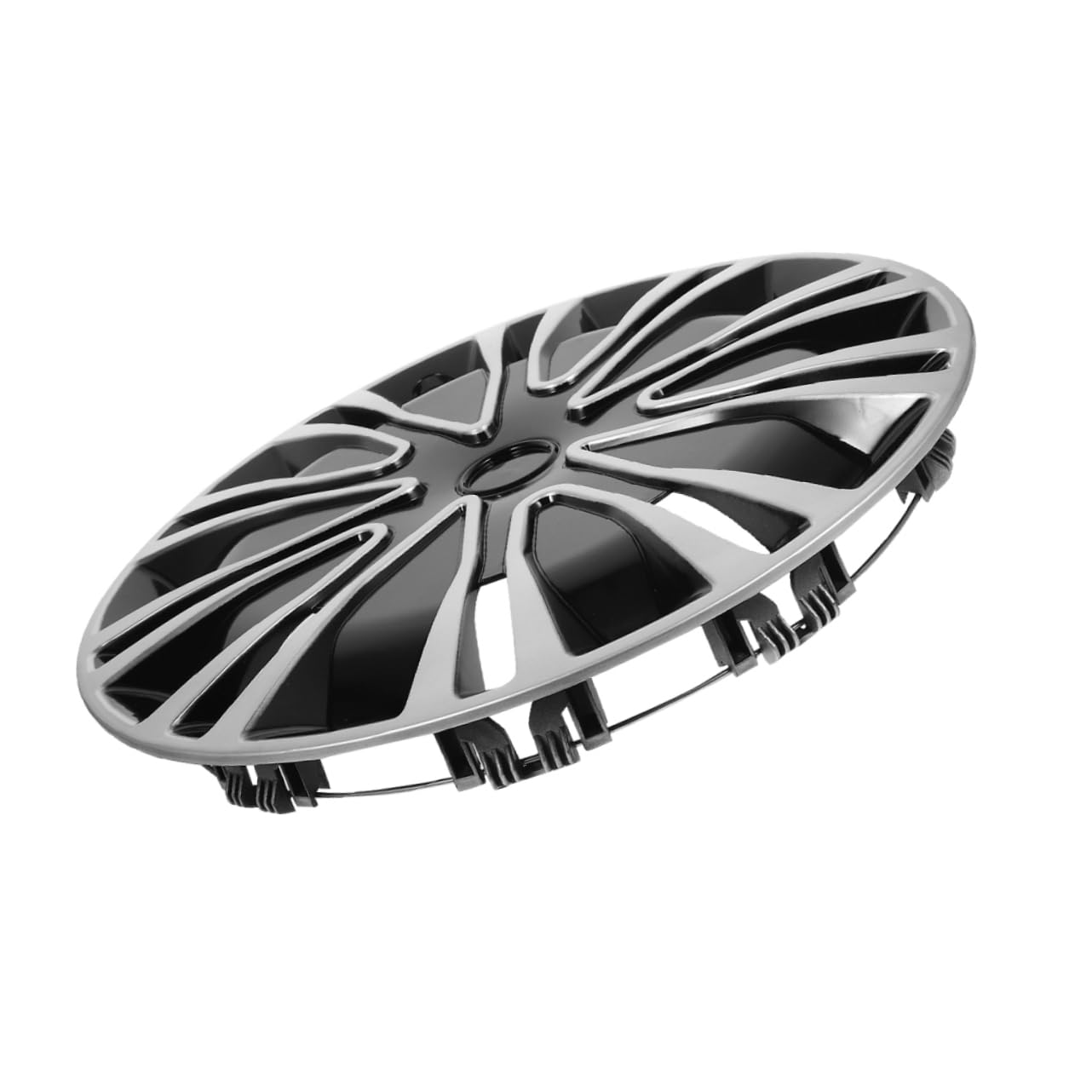 Anneome Tapacubos de Rueda Automotriz de Repuesto para Coche y SUV Diseño Liso y Acabado Refinado, Material PP Resistente y Duradero para Decoración Versátil