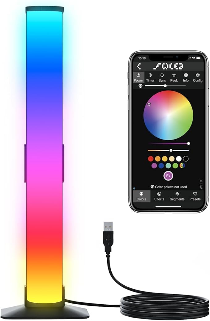 rgbLEDバックライトパネル 30×30 アプリ管理 タイマー rgbLEDバックライトパネル 30×30 アプリ管理 タイマー
