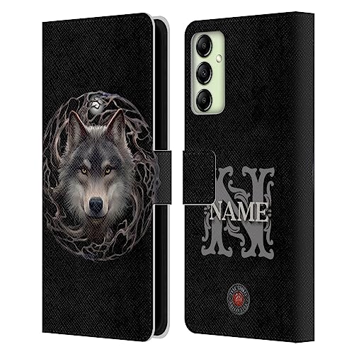 Coque en cuir portefeuille pour Samsung A14 avec protection intégrale