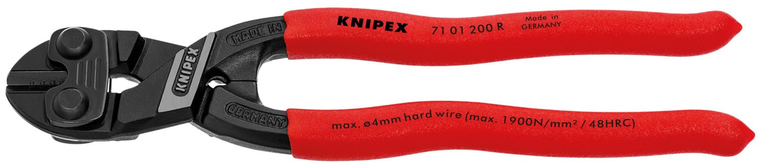 Knipex 71 01 200 R SBA High Leverage CoBolt Cutters, Zaunschneider – Ansicht 2