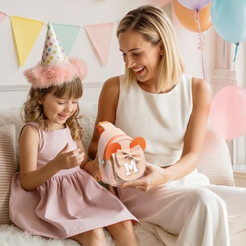 Image of Girls Sling Bag Purse, Gifts for Girls Kids Toddler, 2 3 4 5 6 Year Old Girl Birthday Gift for Kids Daughter Sister Niece Girl Gifts Trendy Stuff Crossbody Bag Purse (Orange M)