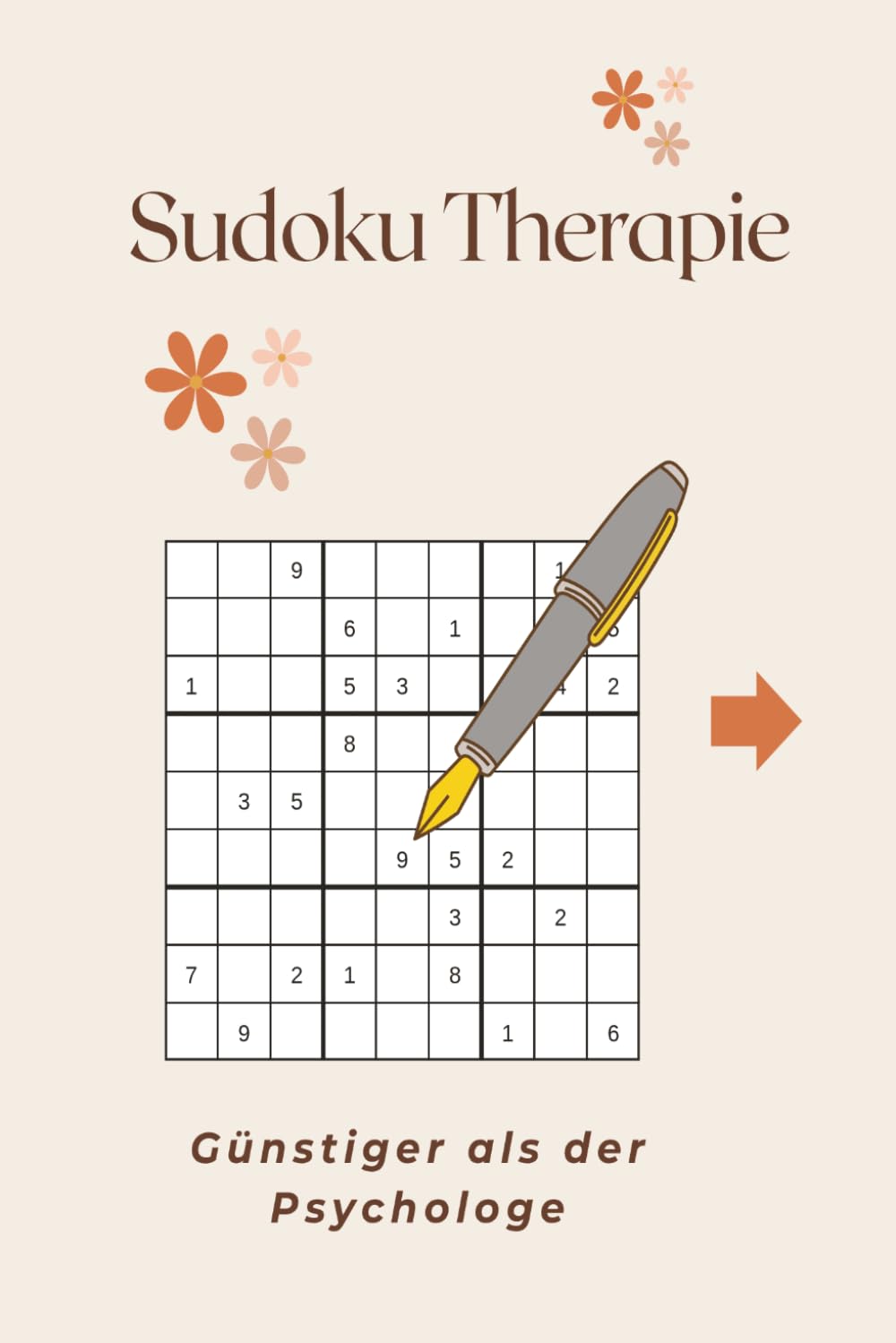 Sudoku Therapie: Sudoku Rätsel | Hilfe für Entspannung, Relax | 6x9 Inches, 111 Seiten | 50+ Rätsel | Inklusive Lösungen |